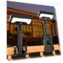 Solar Motion Sensor Outdoor Light — Outdoor Security & Flood Lighting, SAMURAI STYLE