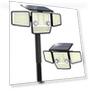 Solar Outdoor Waterproof Motion Sensor Light — Outdoor Security & Flood Lighting, HAARAY