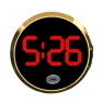 Mini Fluorescent Dashboard Clock with Touch Control — Clock, rocajijian