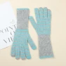 Retro Striped Touchscreen Knit Gloves — Glove Liners, Yiran bag