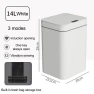 Smart Induction Trash Can with LED Light — Kitchen Cans, Decor Dream