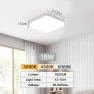 Smart LED Ceiling Light — Overhead Lighting, Cosy Homes