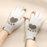 Touchscreen Gloves with Cat Paw Design — Cold Weather Gloves, Yiran bag