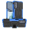 Dustproof PC+TPU Kickstand Back Cover Tyre Pattern Shockproof Phone Case — Smartwatch Protectors, Smartwatch 2025