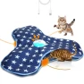 Interactive Cat Toy with Feathers — Cat Playthings, Yaouanyuan