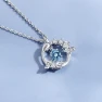 Smart Necklace with Moissanite Pendant — Smart Jewelry, Wipon