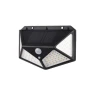 Four-Sided Solar Wall Light with Motion Sensor — Outdoor Security & Flood Lighting, Value Vault
