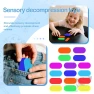 Sensory Tablet Toy — Blocks, Shredded cabbage