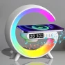 Smart Mini Atmosphere Lamp with Wireless Charging and Bluetooth Speaker — Alarm