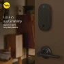 Matte Black Keyed Deadbolt Smart Lock — Deadbolts, Yale