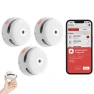 Smart Smoke Detector Fire Alarm with Replaceable Battery, X-Sense