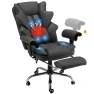 Ergonomic Executive Office Chair with Vibration, Heat, and Reclining Function — Massage Chairs, HOMREST