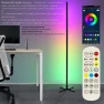 RGB Corner Floor Lamp — Standing Lights, Crown Global