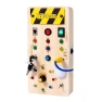Kids Early Education Toys Electronic LED Light Baby Wooden Sensory Busy Board — Melody Makers, Bai Fen Bai dolls and toys