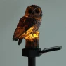 Owl-shaped Solar-Powered LED Lawn Light — Outdoor Security & Flood Lighting, AI Supermarket
