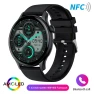 Women's Smart Watch with AMOLED Display, NFC, Heart Rate Monitor, Blood Oxygen Monitor, Bluetooth Calls, IP68... — Smartwatches, Zodvboz