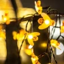 Outdoor Waterproof Solar LED String Lights in Bee Shape — Outdoor String Lights, AI Supermarket