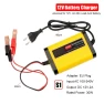 Wet Dry Lead Acid Battery Charger with Digital LCD Display — Battery Chargers, Lntelligent Living Hall
