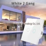 Smart RF433 European WiFi/Bluetooth Switch for Glass — Ceiling Fan Wall Controls, VantaGoods