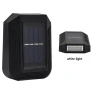 Solar-Powered LED Wall Lights — Outdoor Post Lighting, Smart Mouse