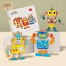 DIY Wooden Robot Building Kit — Educational, Super Go