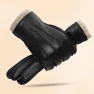 Winter Leather Gloves with Touchscreen — Gloves, Ladie KAKA