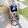 Lacquered Pattern Phone Cover with Silk Scarf Chain — Flip Cases, Smartwatch 2025