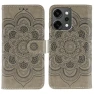 PU Leather Mandala Imprinted Design Wallet Phone Cover with Wrist Strap — Phone Accessories, Smartwatch 2025