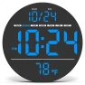 Digital Wall Clock with Large LED Display — Clocks, Homeware Essentials