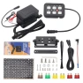 6-Key Switch Panel with Relay Control Block and RGB Touch Panel — Foam, Automotivemechanicalcomponents