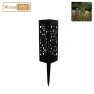 Outdoor Solar Lights with Hollow Pattern — Outdoor Security & Flood Lighting, World Auto Parts