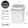 Smart Automatic Induction Trash Can with Lid — Kitchen Cans