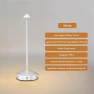 Cordless Table Lamp Touch Sensor Rechargeable Desktop Night Light LED Reading Lamp — Desk & Table Lighting, HIMO Group