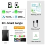 Wireless CarPlay Android Auto AI Box 2-in-1 Dongle — Stereo Receivers, Route