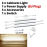 Adjustable Brightness Desk Lighting with Touch Sensor — Under-Cabinet Mounts, Lcamaw Lighting Light