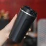 Portable Smart Temperature Measuring Thermos Cup — Beverage Warmers, Indoor Furniture