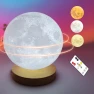 Rotating Moon Night Light with Voice Control — LED, Chose One