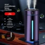 Smart Dual-Nozzle Car & Home Wireless Air Humidifier with Aromatherapy and Surface Atmospheric Lighting — Activated Carbon Air Purifiers, F10