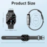 Smart Watch with AMOLED Curved Display — Smart Watch, Poounur