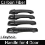 Smart Carbon Fiber Door Handle — Car Door Entry Guard