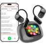 Real Time Translation Earbuds with Touch Screen and Noise Cancelling — In-Ear Headphones, Junmaocun