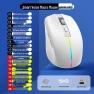 Multi-Mode Wireless Bluetooth Voice Mouse with Translation & Dialect Recognition — Mouse Pads, Chose One