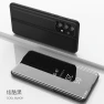 Luxury Leather Case with Smart Mirror and Magnetic Flip Cover — Phone Accessories, hengbo-Cases
