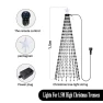 Smart Christmas Tree Topper with App-Controlled RGB LED String Lights — Tree Toppers, Super shoes Mall