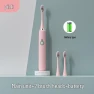 Smart Sonic Electric Toothbrush Pink Couple Set — Chargers, Shengbei