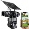 Solar Security Camera Outdoor Wireless — Dome Surveillance Cameras, KEPEAK