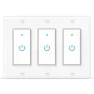 Smart WiFi Light Switch 3 Gang — Dimmer Switches, Lesim