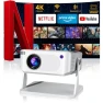 Mini Projector with WiFi 6 and Bluetooth 5.2 — Home Theater Projectors, Phigeek