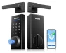 Built-in WiFi Smart Lock with Fingerprint, Keypad, and Voice Control — Electromagnetic Security Locks, Philips