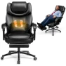 Kneading Massage Office Chair with Footrest — Desk Chairs, CHAIRKER